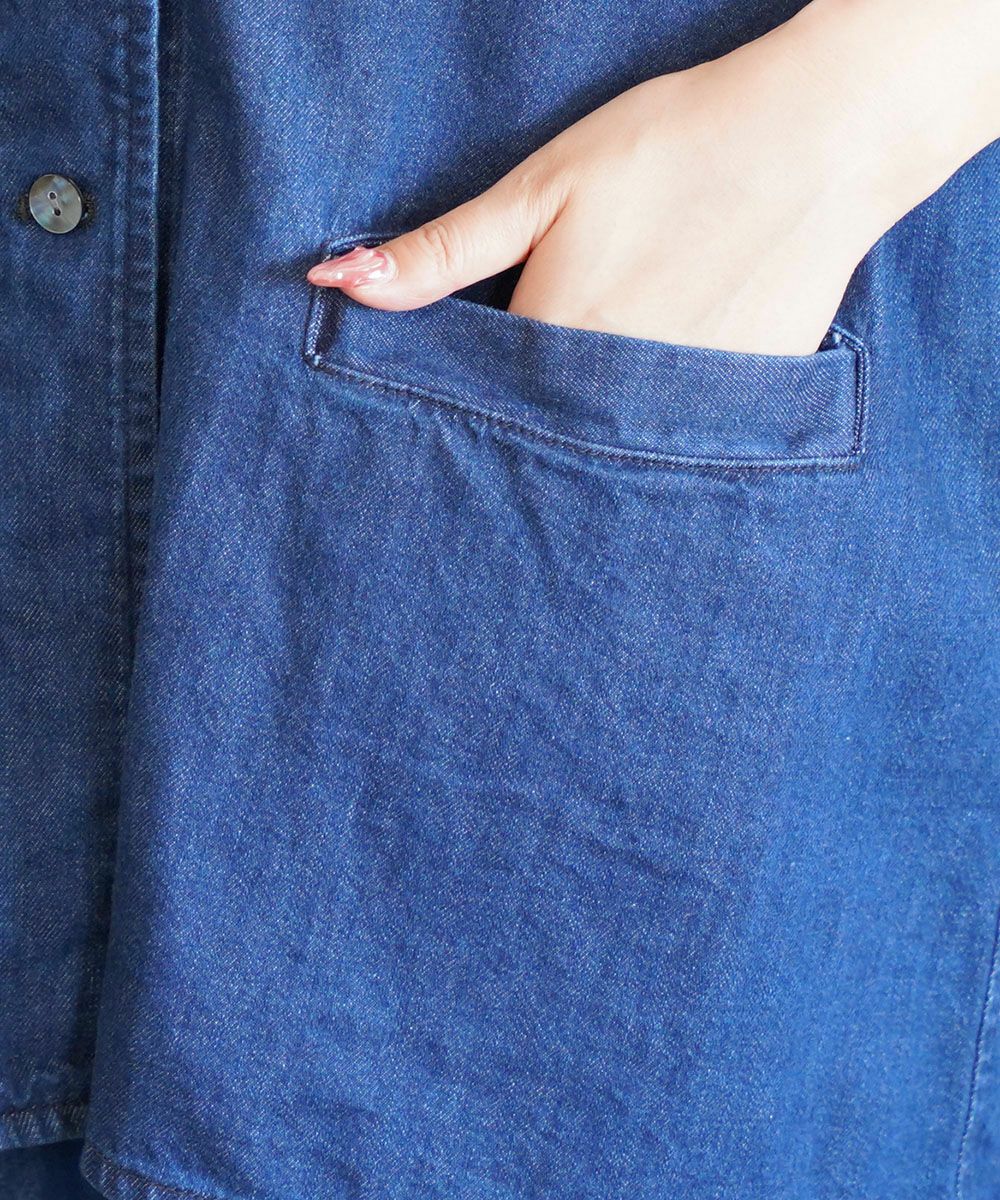 mizuiro ind(ミズイロインド)デニムベスト | BLEU COMME BLEU(ブルー