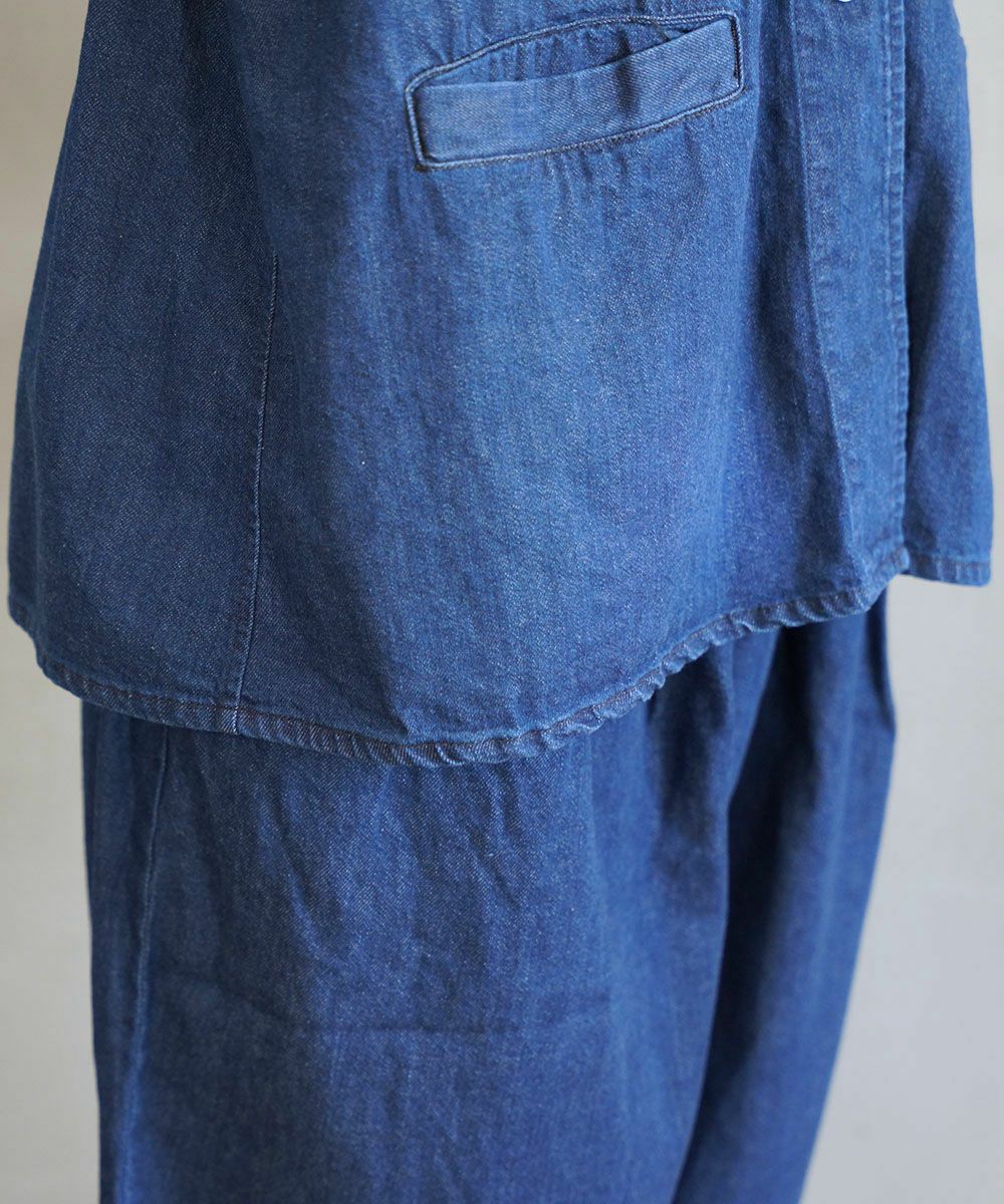 mizuiro ind(ミズイロインド)デニムベスト | BLEU COMME BLEU(ブルー