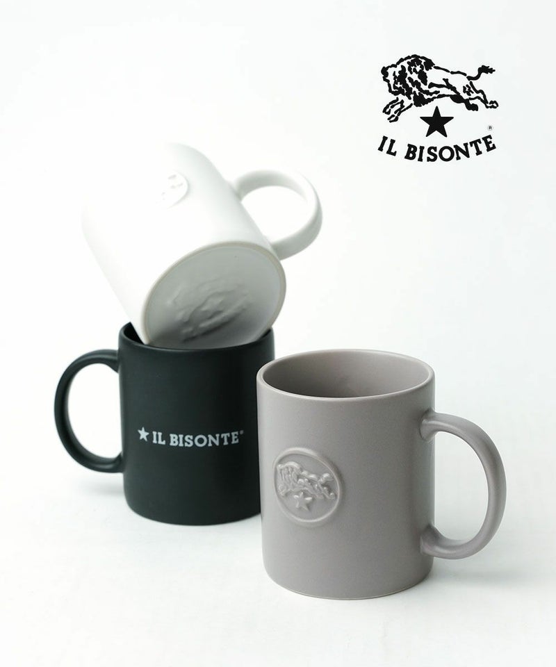 IL BISONTE(イルビゾンテ) ロゴマグカップ ホワイト(90)