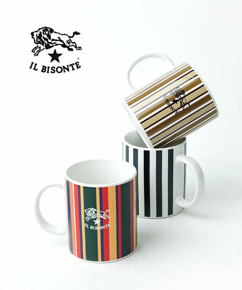 IL BISONTE(イルビゾンテ) ストライプマグ マルチストライプ(17)