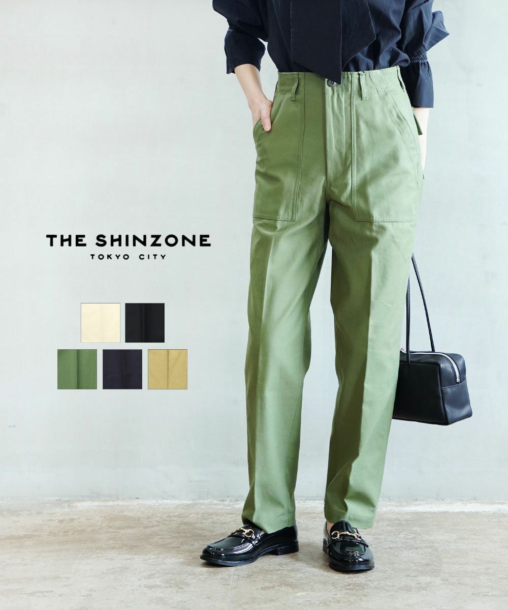THE SHINZONE(ザ シンゾーン)ベイカーパンツ BAKER PANTS | BLEU COMME