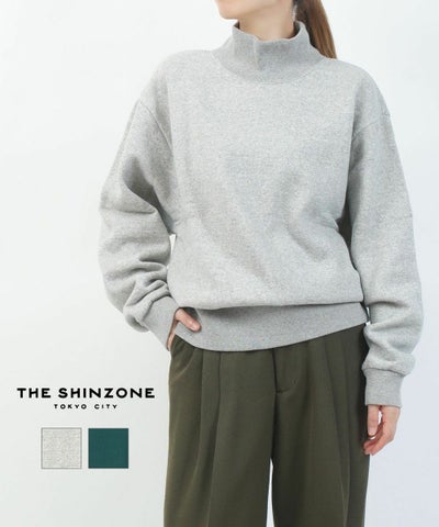 THE SHINZONE(ザ シンゾーン) HIGH NECK COMMON SWEATSHIRT