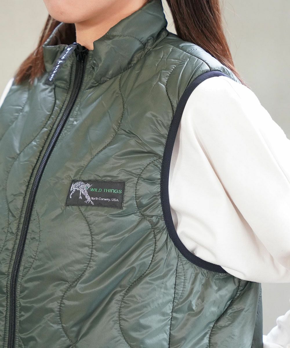WILDTHINGS(ワイルドシングス)REVERSIBLE BELAY VEST | BLEU COMME