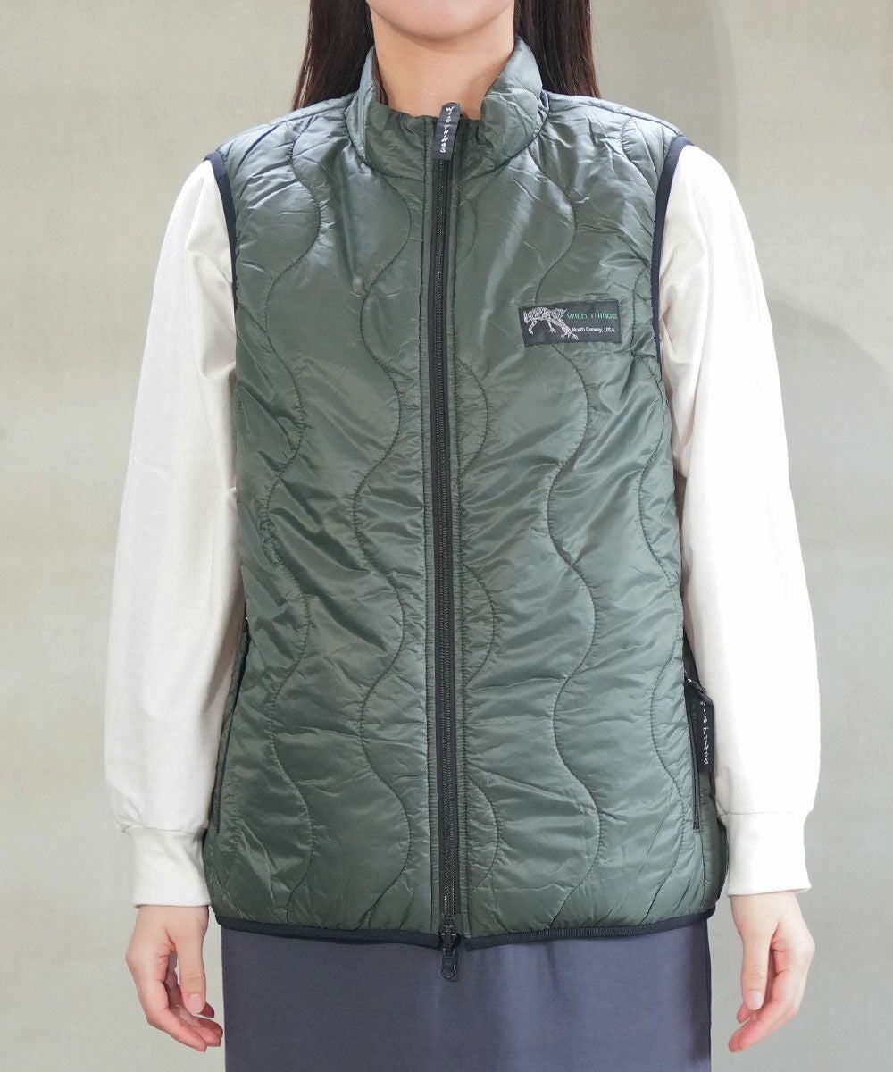 WILDTHINGS(ワイルドシングス)REVERSIBLE BELAY VEST | BLEU COMME