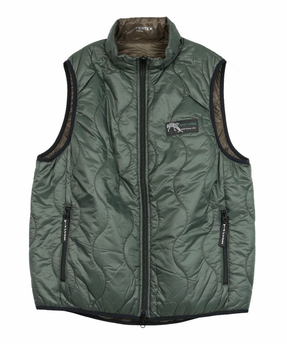 WILDTHINGS(ワイルドシングス)REVERSIBLE BELAY VEST | BLEU COMME