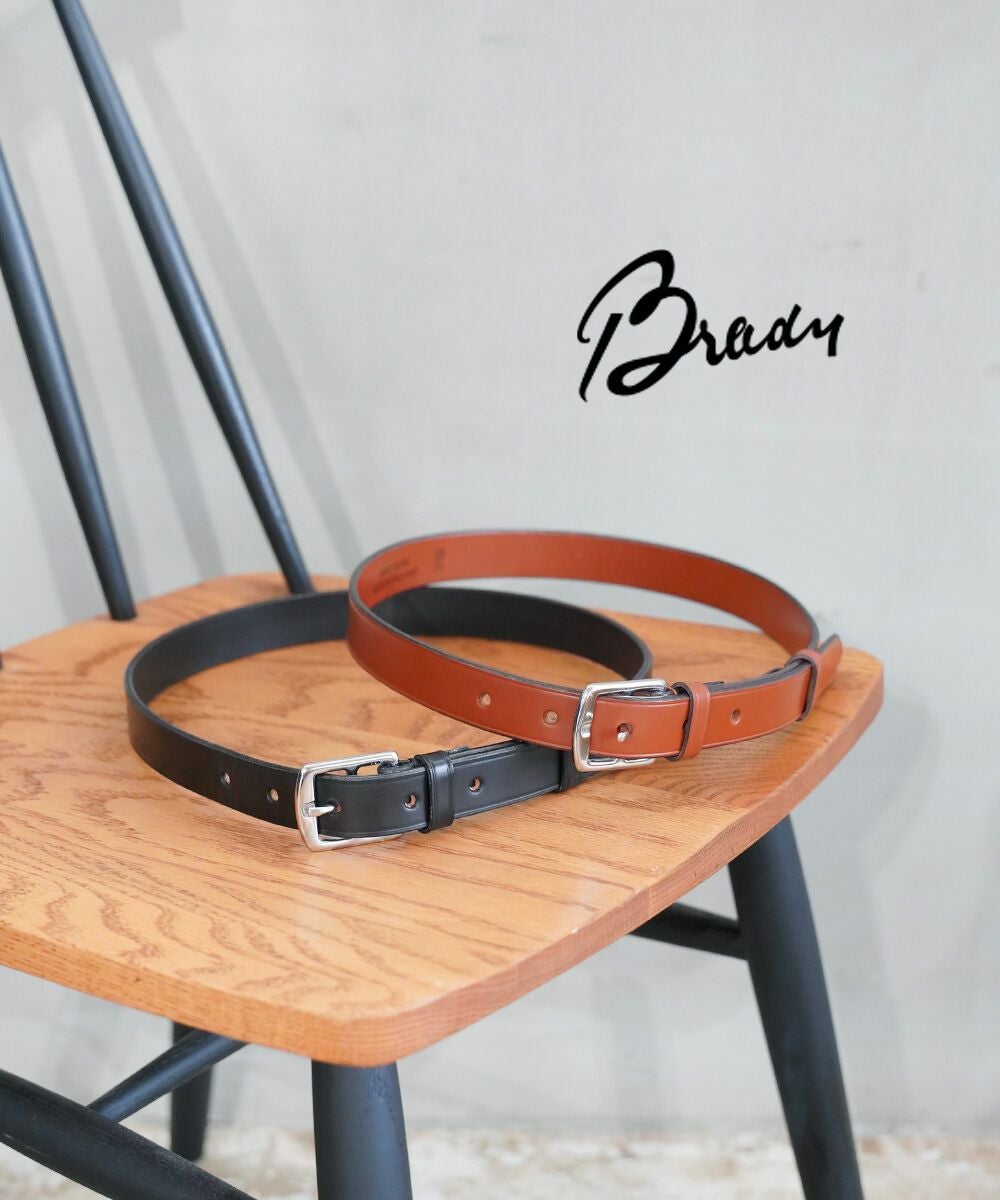 Brady(ブレディ)STIRRUP BELT 1in-SILVER | BLEU COMME BLEU(ブルー