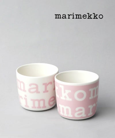 marimekko(マリメッコ) LOGO COFFEE CUP 2DL 2PCS