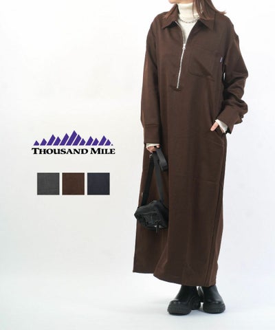 THOUSAND MILE(サウザンドマイル) HALF ZIP OP