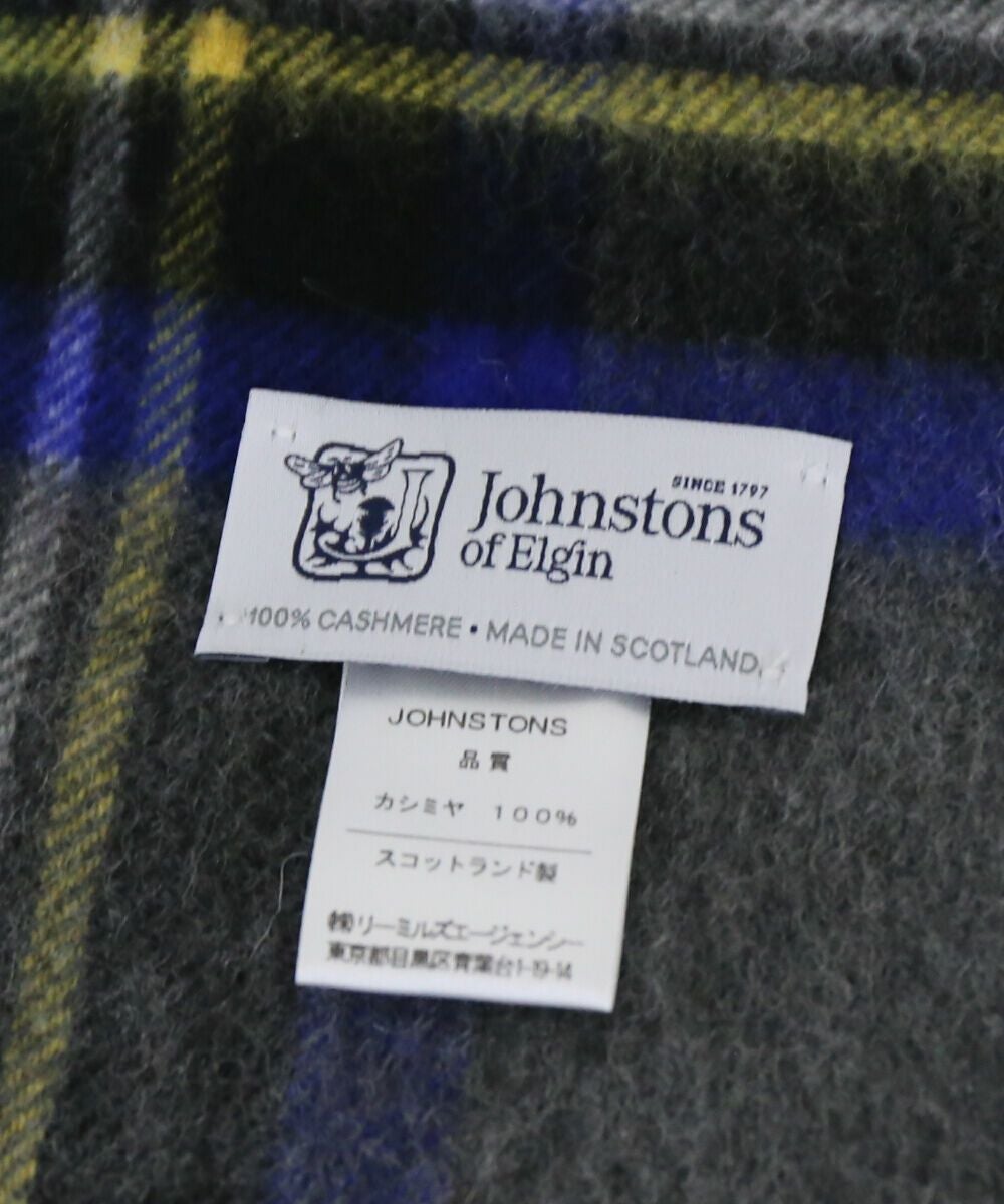 JOHNSTONS(ジョンストンズ)カシミヤ大判ストール WA56 | BLEU COMME