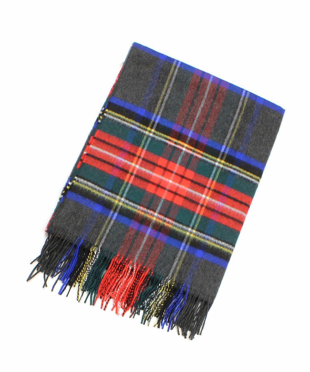 ★美品☆ジョンストンズJohnstons カシミヤ100％ 大判 ストール etre_wa000056