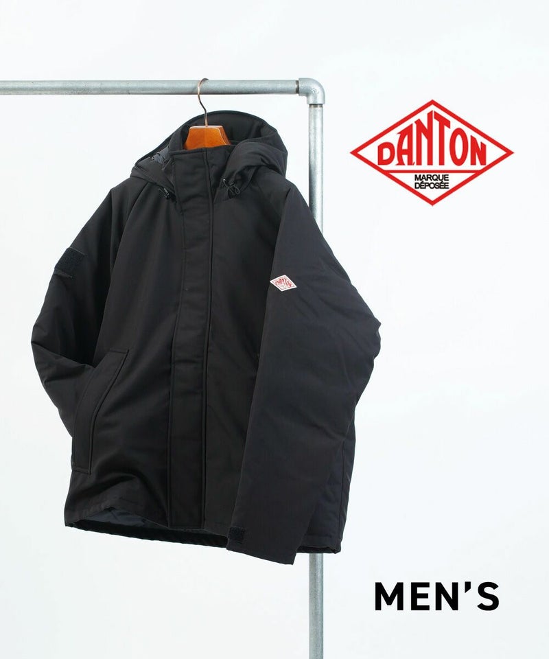 DANTON(ダントン) アーミーダウンジャケット BLACK(BLK)