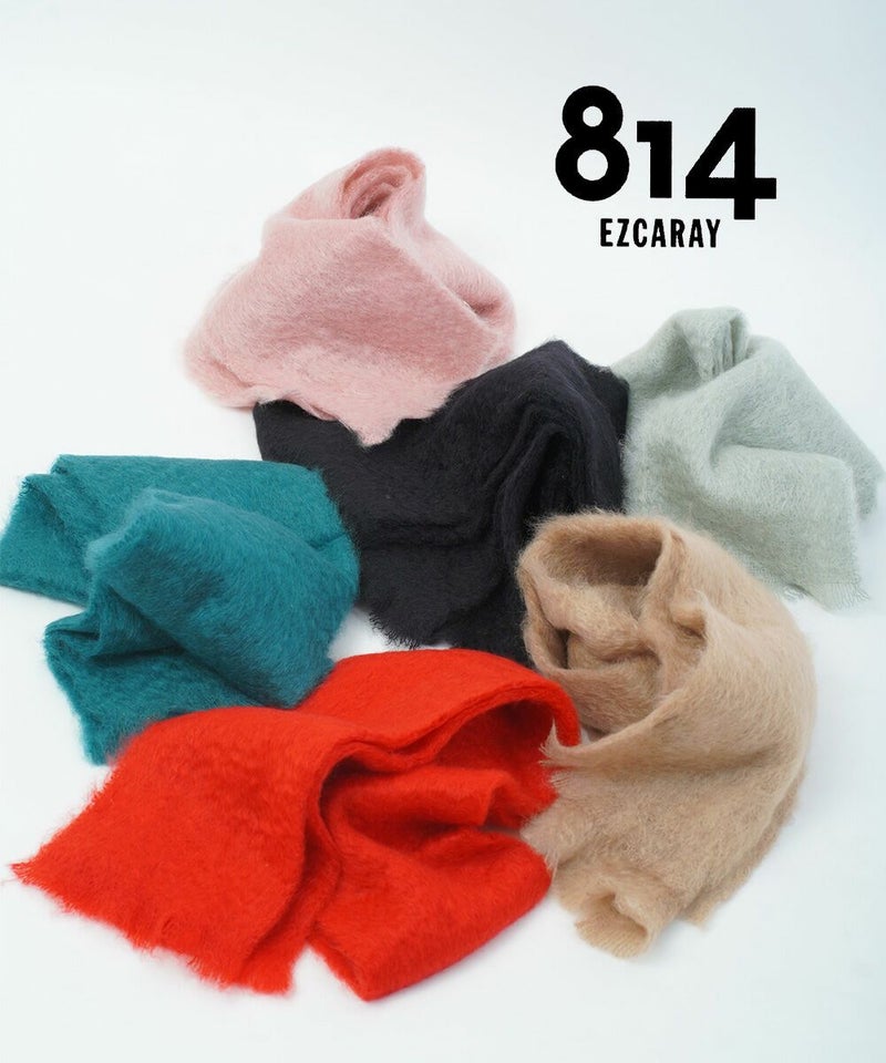 814 EZCARAY(エイトフォーティーン エスカライ) FOULARD LISO ブラック(27)