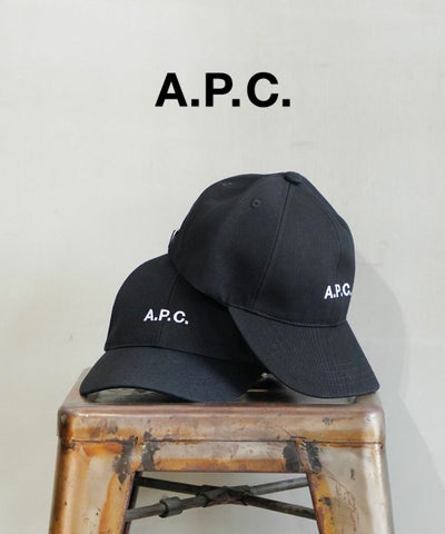 A.P.C.(アー・ペー・セー) CHARLIE キャスケット ブラックデニム