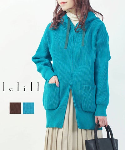 lelill(レリル) ハイテク畦フーディー