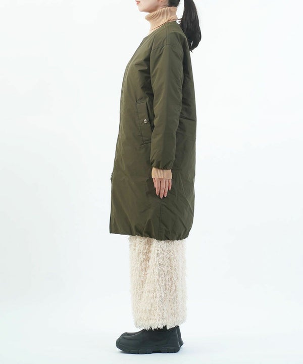 The Loft Labo(ロフトラボ) KAWADA FEATHER ノーカラーダウンコート ANDY（8枚目）