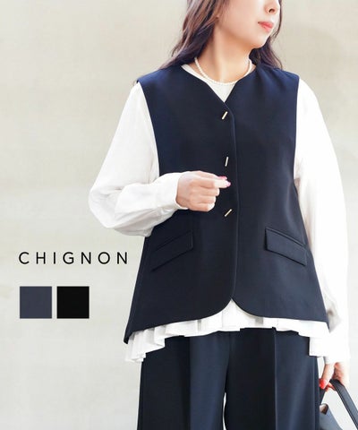 CHIGNON(シニヨン) フレアベスト