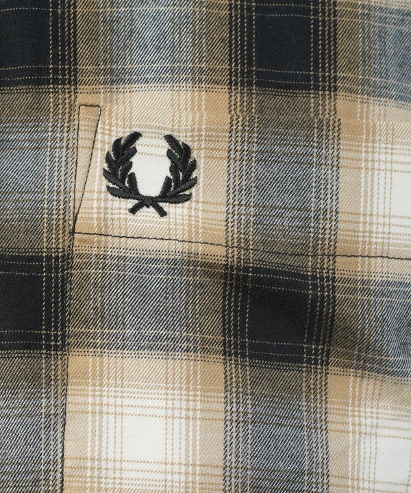 FRED PERRY(フレッドペリー) BRUSHED CHECK SHIRT DRESS（4枚目）