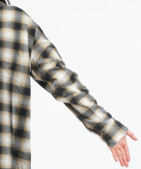 FRED PERRY(フレッドペリー) BRUSHED CHECK SHIRT DRESS（5枚目）