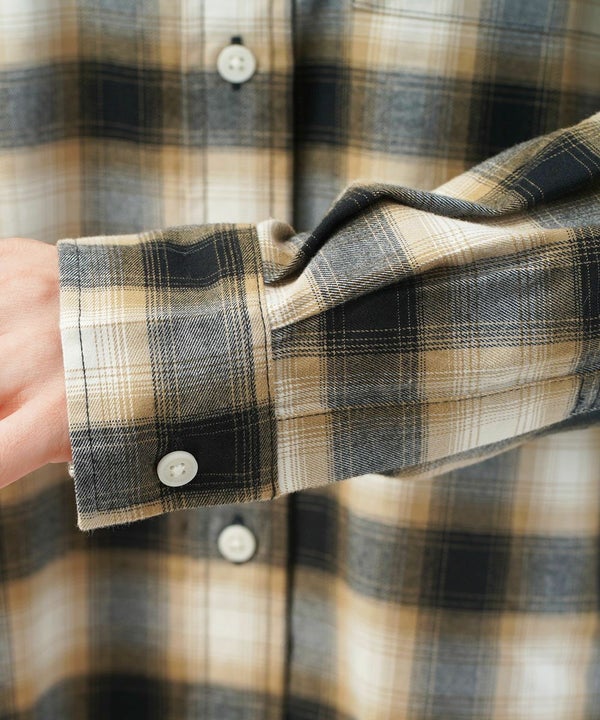 FRED PERRY(フレッドペリー) BRUSHED CHECK SHIRT DRESS（6枚目）