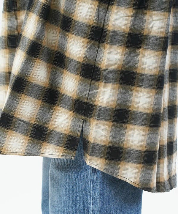 FRED PERRY(フレッドペリー) BRUSHED CHECK SHIRT DRESS（7枚目）