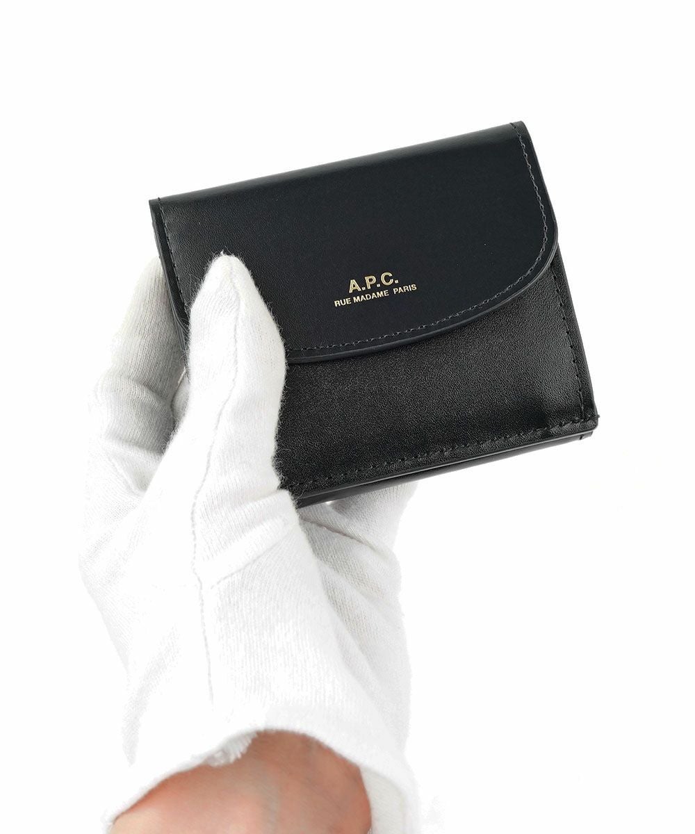 ￼ A.P.C. 三つ折り財布 楽天市場】APC A.P.C. アーペーセー 三つ折り財布 compact lois small