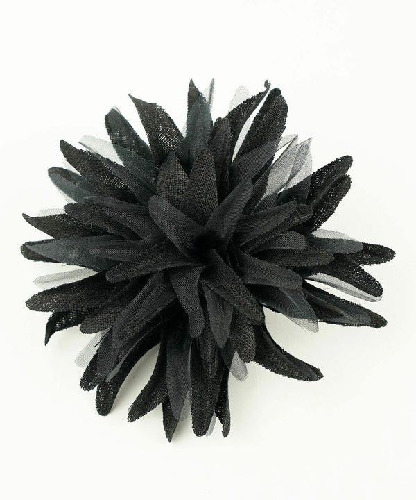 un cinq(アンサンク) Linen Ciffon Corsage Chrysanthemum