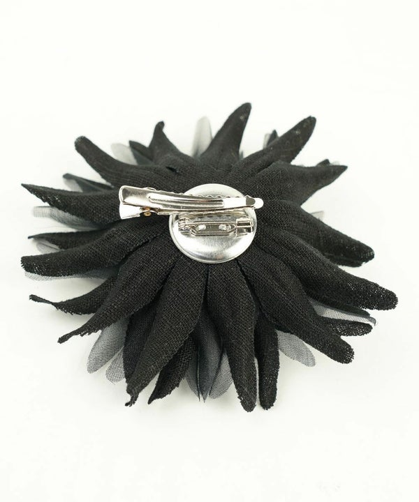 un cinq(アンサンク) Linen Ciffon Corsage Chrysanthemum（4枚目）