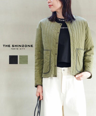 THE SHINZONE(ザ シンゾーン) プリマロフト クルーネックインサレーションジャケット
