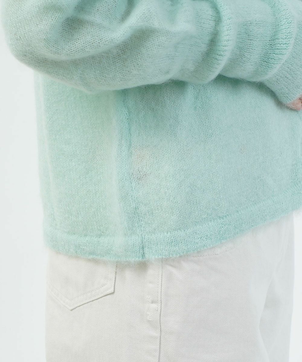 MEYAME(メヤメ)FLUFFY PULLOVER | BLEU COMME BLEU(ブルーコムブルー)