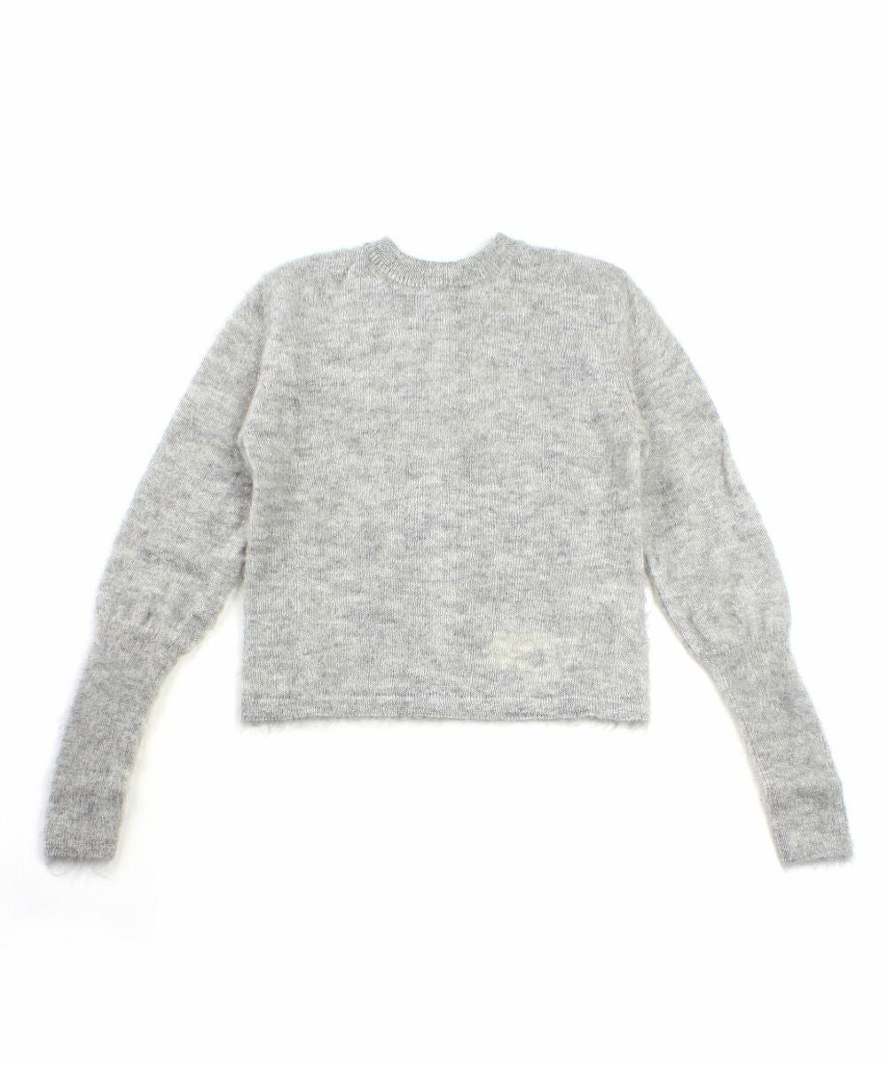 ★oui★【MEYAME】FLUFFY PULLOVER グレー MEYAME(メヤメ)FLUFFY PULLOVER | BLEU COMME BLEU(ブルーコムブルー)