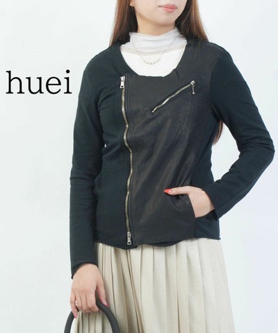 huei(ヒューイ) ノーカラージャケット