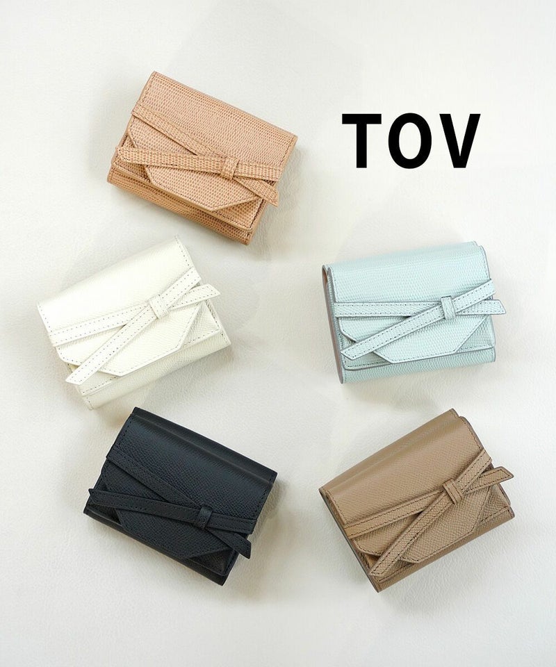 TOV(トーヴ) MIMI WALLET ブラック(01)