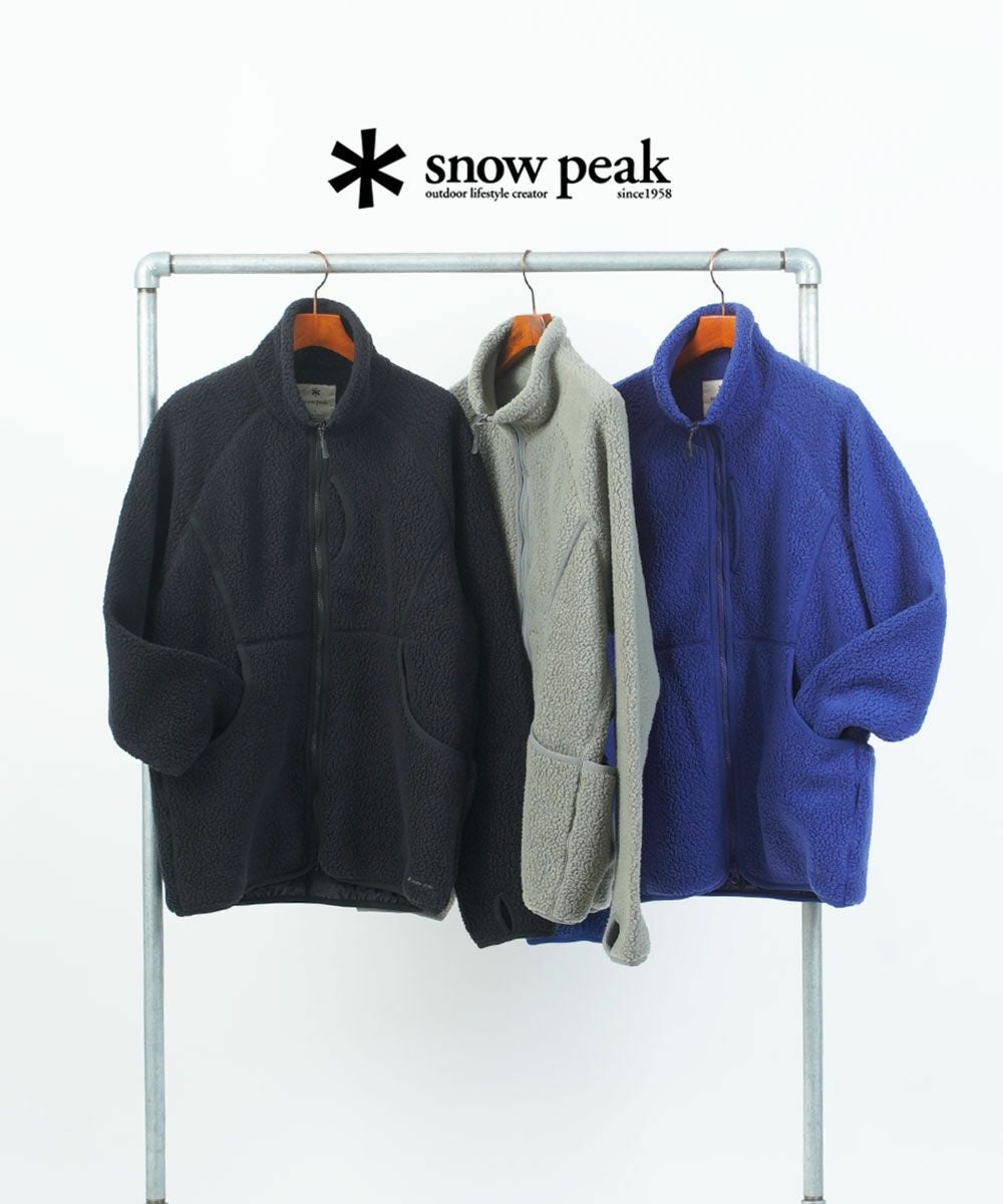 Snow Peak(スノーピーク)Thermal Boa Fleece Jacket | BLEU COMME BLEU