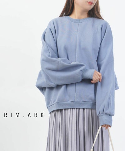 RIM.ARK(リムアーク) ドルマンスウェットトップス