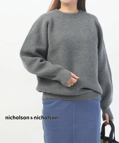 nicholson&nicholson(ニコルソン&ニコルソン) プルオーバーニット HIGHLAND