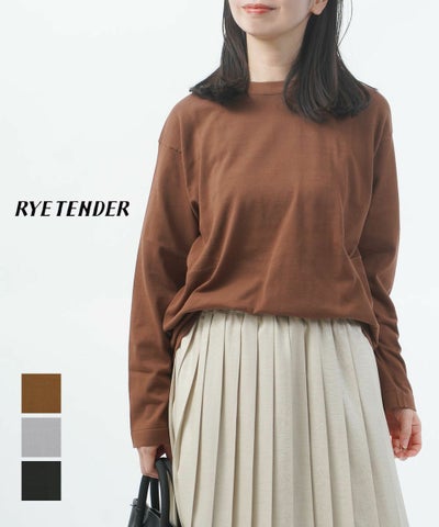 RYE TENDER(ライテンダー) MERCER LONG TEE