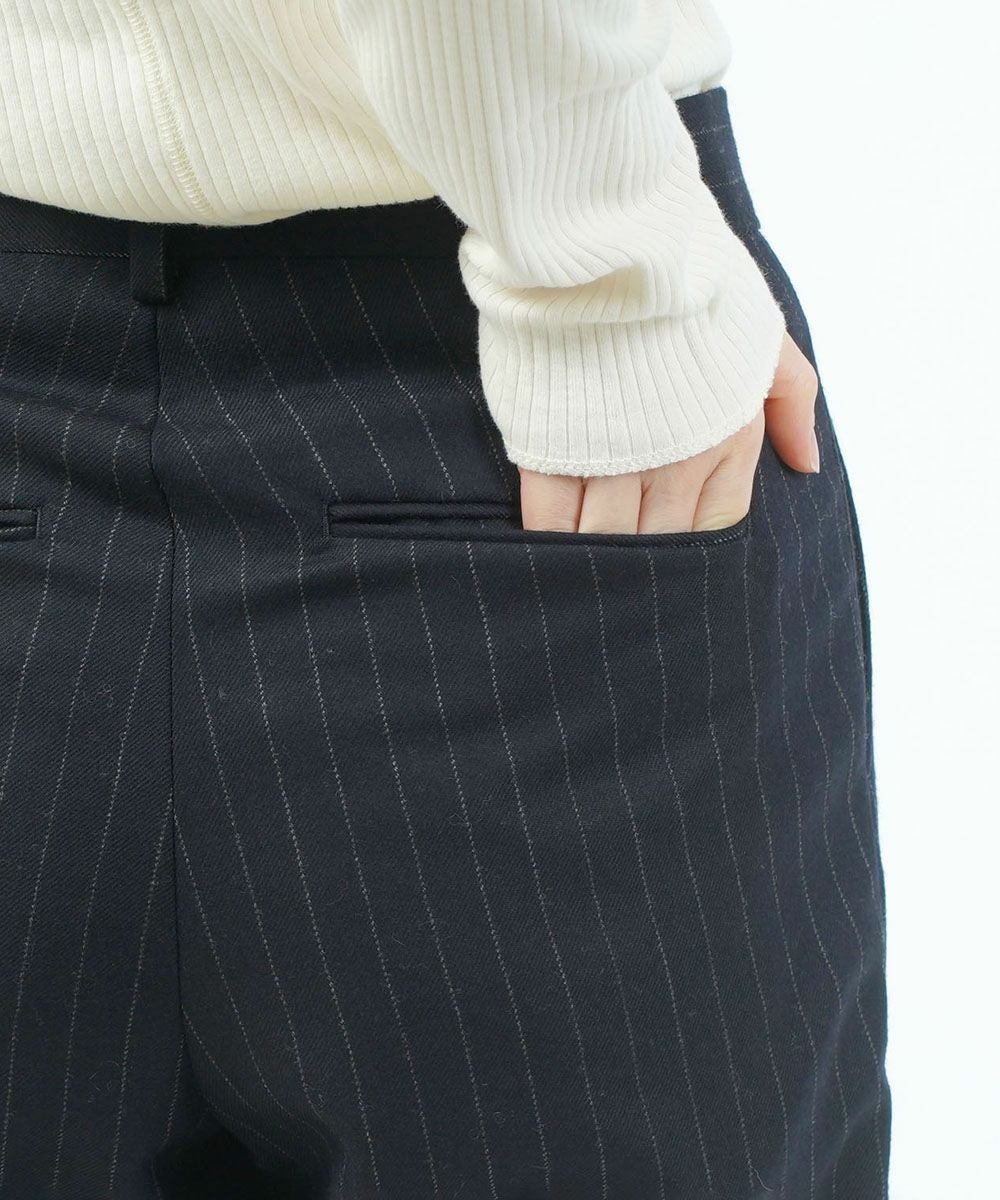 THE SHINZONE(ザ シンゾーン)チョークストライプパンツ CHALK STRIPE