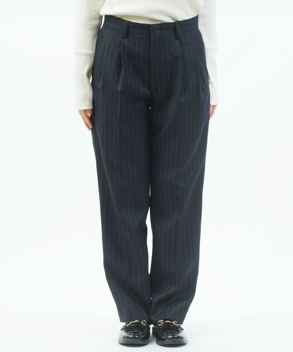 THE SHINZONE(ザ シンゾーン)チョークストライプパンツ CHALK STRIPE