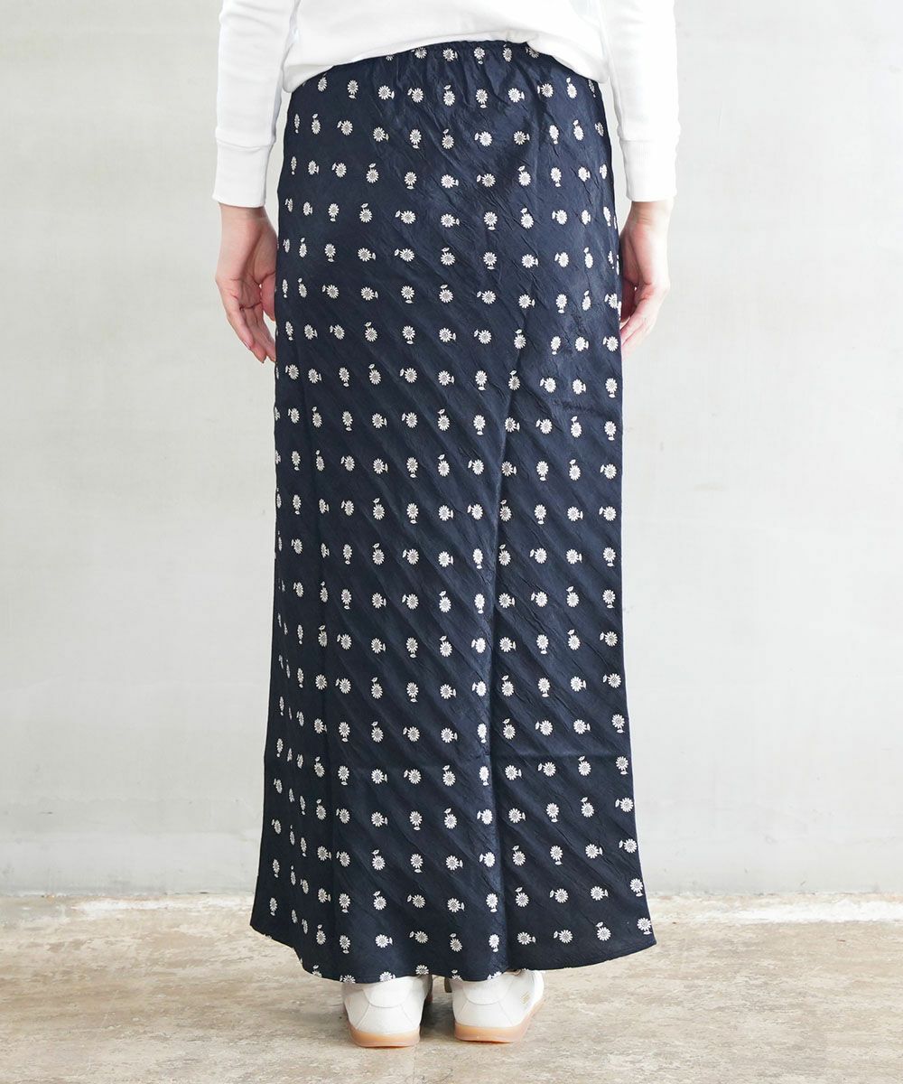 THE SHINZONE(ザ シンゾーン)ILICA JACQUARD SKIRT | BLEU COMME BLEU