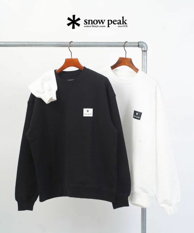 Snow Peak(スノーピーク) New Standard Square Logo Pullover