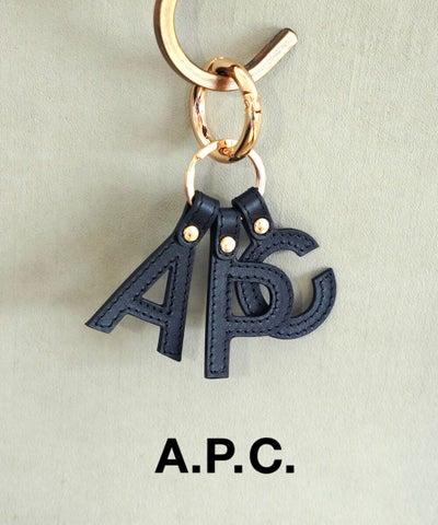 A.P.C.(アー・ペー・セー) PORTE-CLEFS LETTRES APC