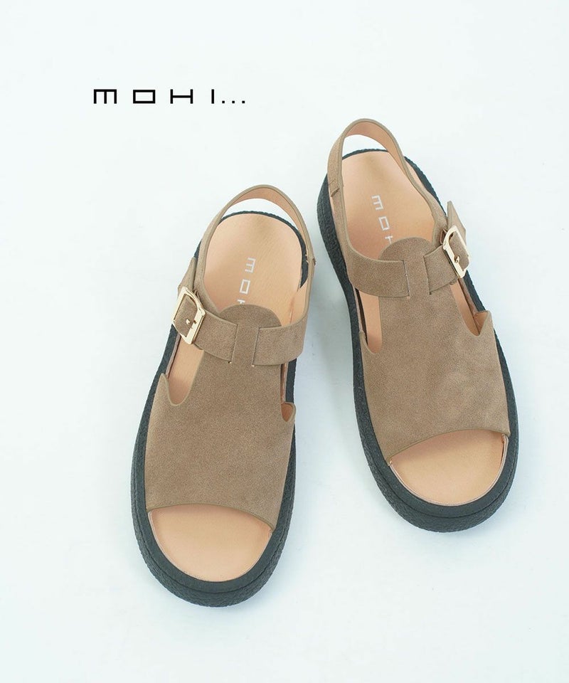 MOHI(モヒ) Tストラップサンダル VISON(VIS)