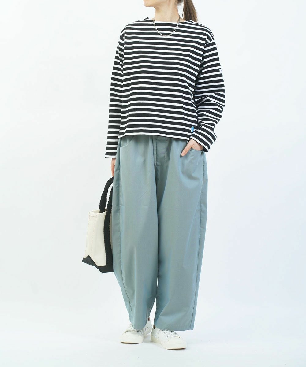 その他 Naru naru(ナル)トロンとツイルリラックスノッポパンツ | BLEU COMME BLEU