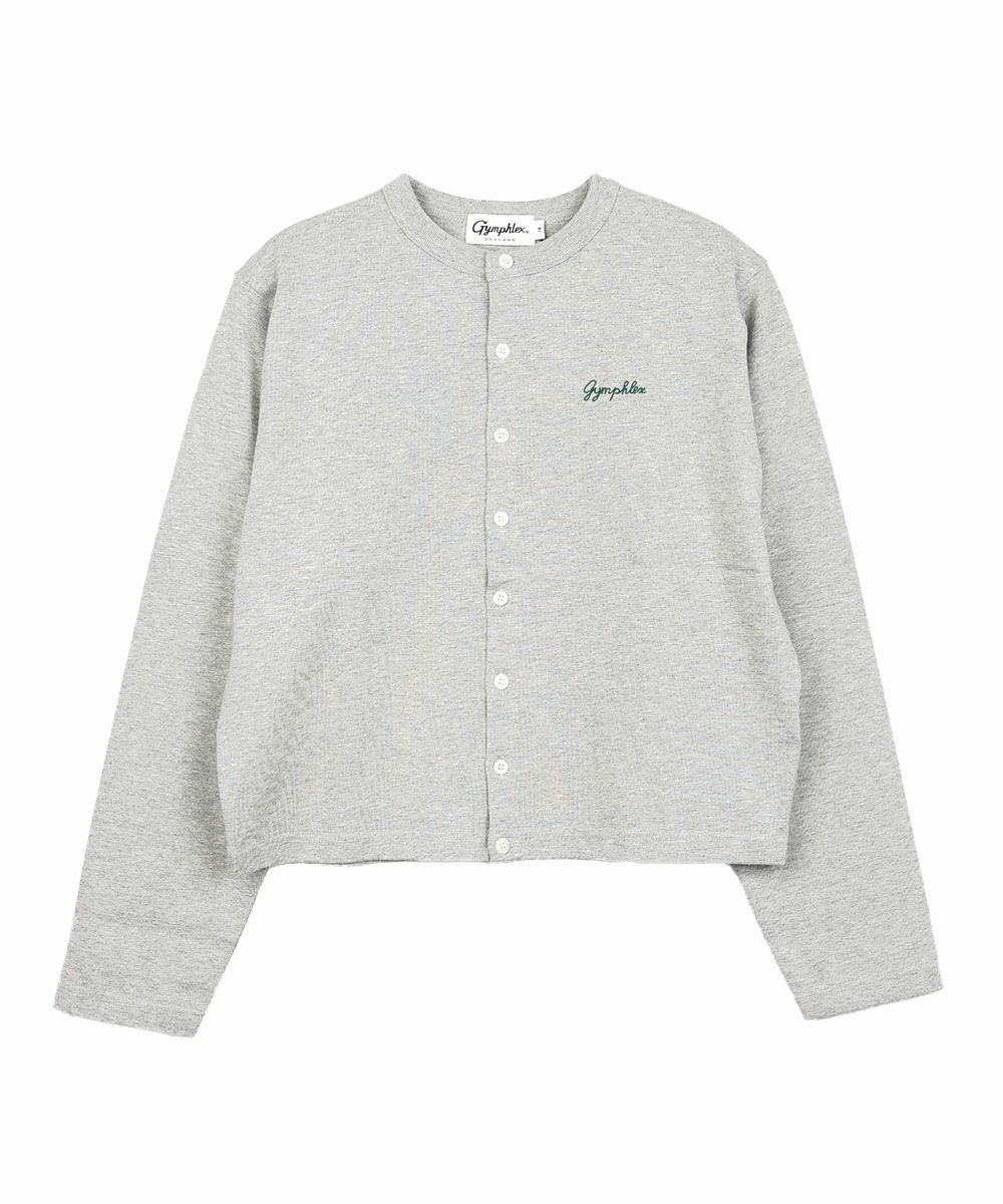GYMPHLEX/ジムフレックス　ショートクルーネックカーディガン Gymphlex ジムフレックス ショートクルーネックカーディガン｜BORN