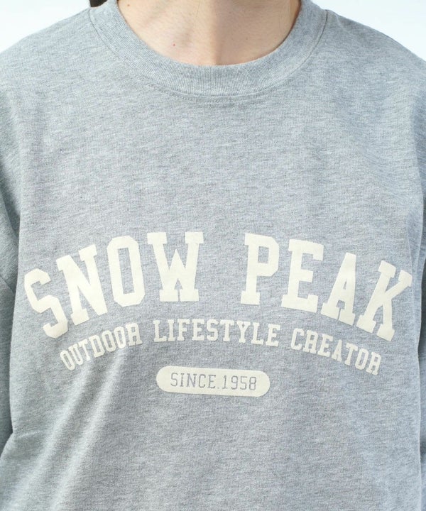 Snow Peak(スノーピーク) Varsity Logo L/S T-Shirt（2枚目）