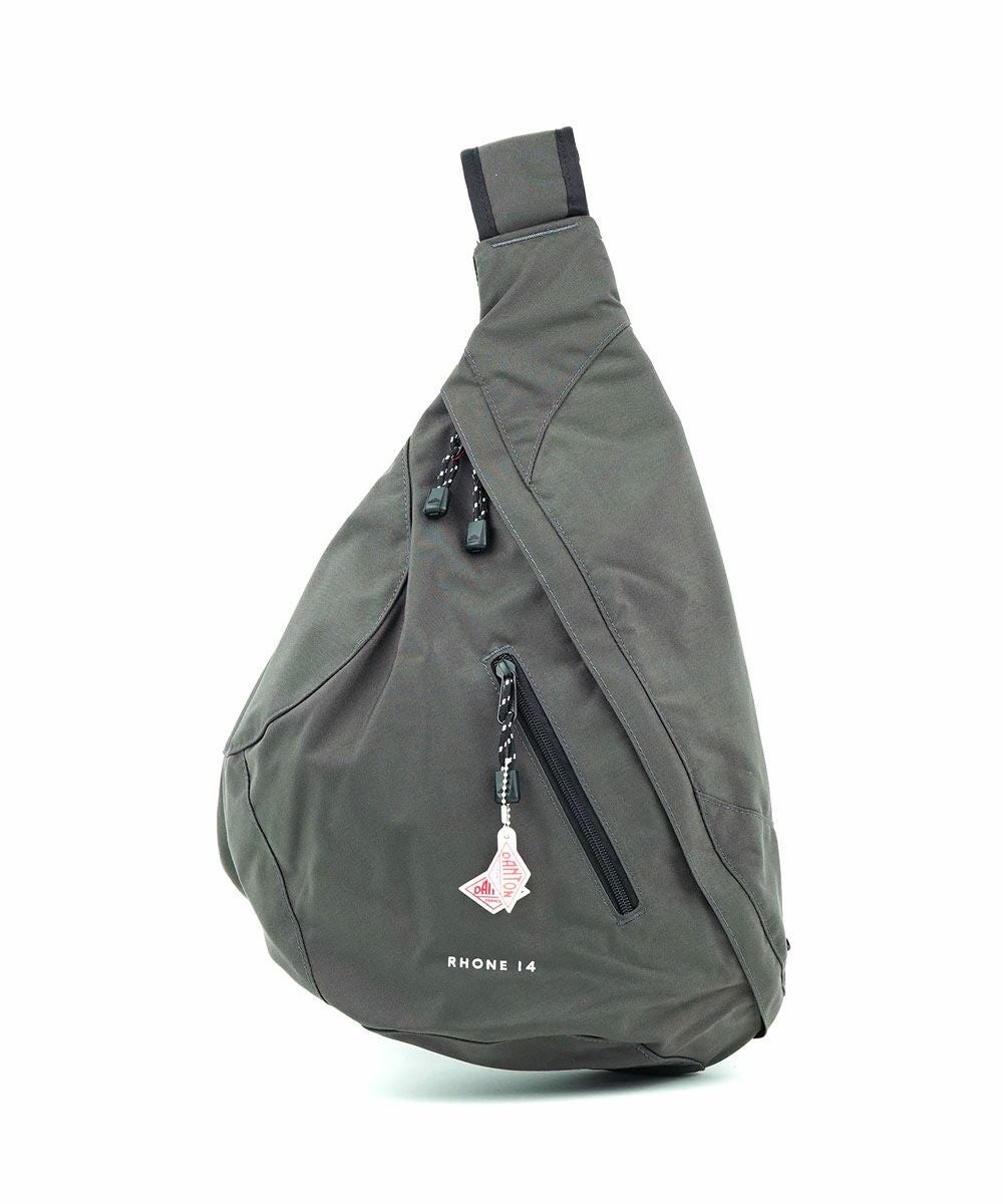 DANTON RHONE 14 ボディバッグ ダークグレー DANTON（ダントン）の「【DANTON/ダントン】RHONE 14（ローヌ14