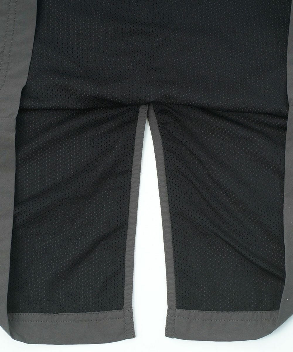 ジムフレックス　ナイロンタッサーイージースカート ロング　ウエストゴム　グレー SALE 50%OFF】Gymphlex(ジムフレックス) ナイロンタッサーイージー