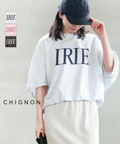 CHIGNON(シニヨン) IRIE プリントドルマンプルオーバー
