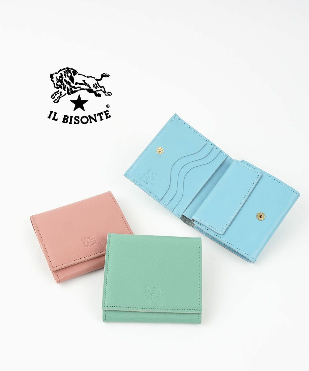 IL BISONTE(イルビゾンテ)コンパクトウォレット | BLEU COMME BLEU