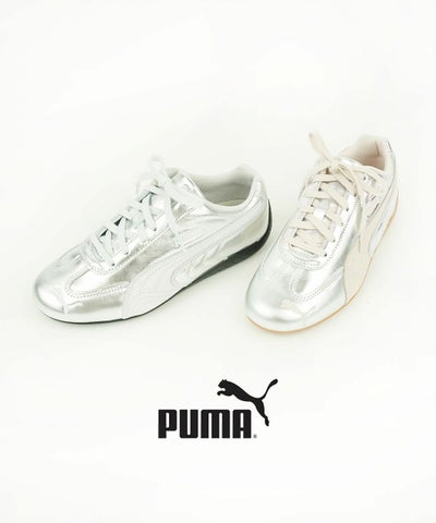 PUMA(プーマ) ウィメンズ スピードキャット シルバー スニーカー